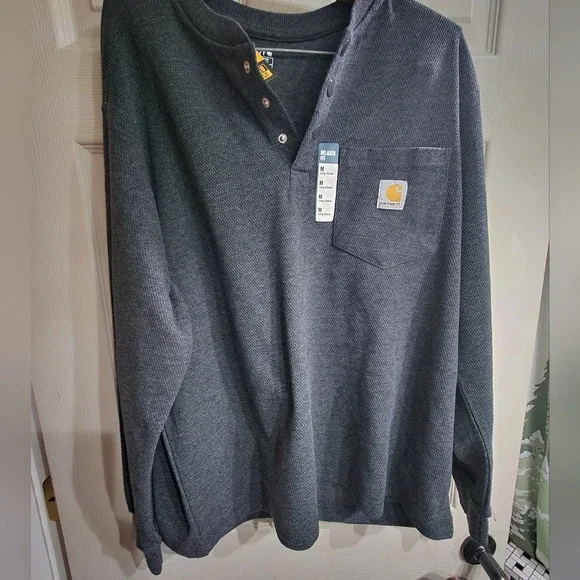 Mens Carhartt Workwear Long Sleeve Relaxed Fit SizeM. - Picture 1 of 3